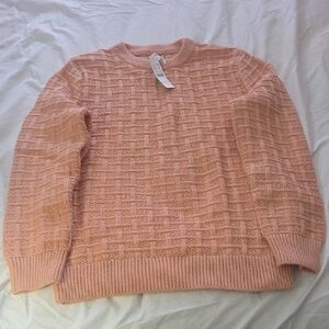 J. Crew Pink Crewneck Sweater